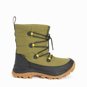 Muckboot Arctic Ice Nomadic Vibram Korta Stövlar Dam MörkGröna | NUT713584