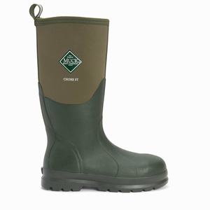 Muckboot Chore Steel Toe Höga Stövlar Herr Gröna | MYP612483